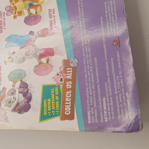 Animal Jam Best Dressed Magic Horse with Light-up Ring Collectible BOX DAMAGE - Picture 7 of 13